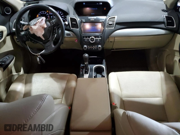 2016 Acura RDX Technology with VIN 5J8TB4H5XGL030325, listed as a Copart auction lot 53808115 with 138,368 mi miles and Salvage title. Bid and sale history available at DreamBid. Image 8.