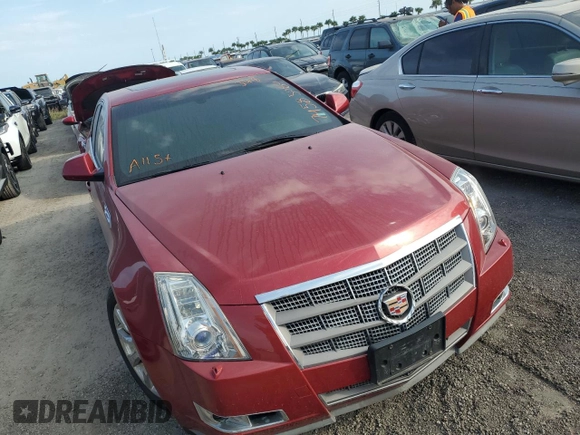 2009 Cadillac CTS AWD w/1SB with VIN 1G6DT57V990161602, listed as a Copart auction lot 74585084 with 0 mi miles and Salvage Title. Bid and sale history available at carsss.com. Image 4.