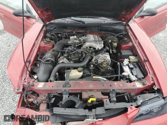1997 Ford Mustang with VIN 1FALP4040VF152793, listed as a Copart auction lot 48961315 with 200,942 mi miles and Salvage Title. Bid and sale history available at carsss.com. Image 11.