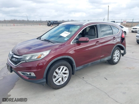 2016 Honda CR-V EX-L with VIN 2HKRM3H74GH502182, listed as a IAAI auction lot 41490125 with 45,100 mi miles. Bid and sale history available at carsss.com. Image 2.
