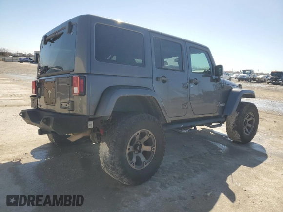 2014 Jeep Wrangler Unlimited Rubicon with VIN 1C4BJWFG0EL199649, listed as a Copart auction lot 47801775 with 141,116 mi miles and Salvage Title. Bid and sale history available at carsss.com. Image 3.
