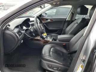 2015 Audi A6 3.0T Premium Plus with VIN WAUFGAFC7FN022163, listed as a Copart auction lot 42444393 with 91,948 mi miles. Bid and sale history available at carsss.com. Image 7.