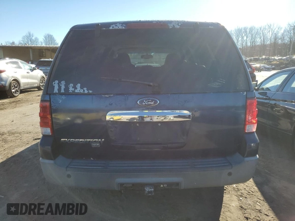 2003 Ford Expedition XLT with VIN 1FMFU16W53LA64114, listed as a Copart auction lot 80361234 with 268,981 mi miles and Clean Title. Bid and sale history available at carsss.com. Image 6.