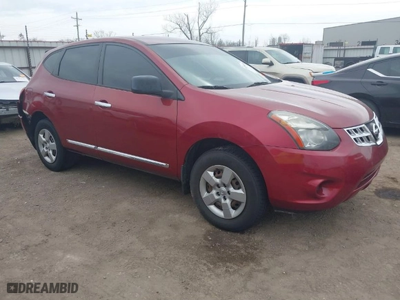 2015 Nissan Rogue Select S with VIN JN8AS5MT8FW668784, listed as a IAAI auction lot 41768882 with 136,030 mi miles. Bid and sale history available at carsss.com. Image 1.