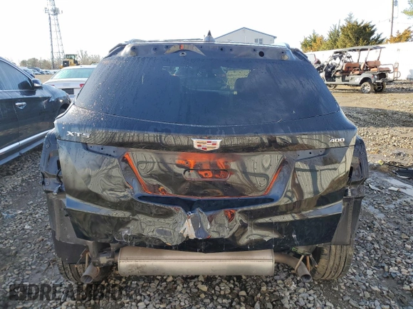 2023 Cadillac XT5 AWD Sport with VIN 1GYKNGRS6PZ131182, listed as a Copart auction lot 49907105 with 38,734 mi miles and Salvage title. Bid and sale history available at DreamBid. Image 6.