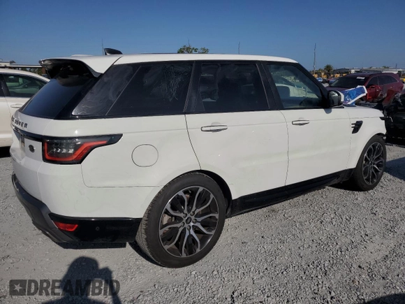 2021 Land Rover Range Rover Sport HSE Silver Edition with VIN SALWR2SU4MA796353, listed as a Copart auction lot 51601425 with 41,148 mi miles and Salvage title. Bid and sale history available at DreamBid. Image 3.