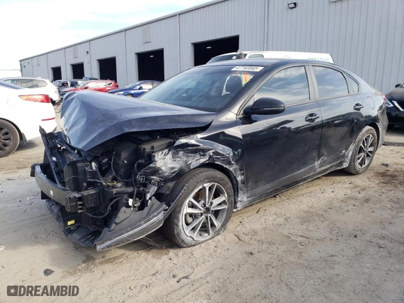 2023 Kia Forte LXS with VIN 3KPF24AD0PE630650, listed as a Copart auction lot 47793565 with 41,523 mi miles and Non Repairable. Bid and sale history available at carsss.com. Image 1.