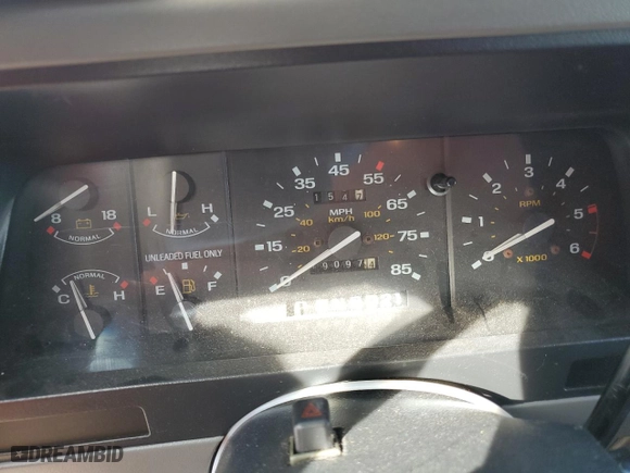1992 Ford Ranger Splash with VIN 1FTCR15X5NPA54097, listed as a Copart auction lot 43804445 with 19,097 mi miles and Salvage Title. Bid and sale history available at carsss.com. Image 9.