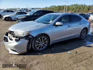 2018 Acura TLX with VIN 19UUB3F30JA000866, listed as a Copart auction lot 41831105 with 93,505 mi miles and Salvage Title. Bid and sale history available at carsss.com. Image 1.
