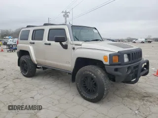 2006 Hummer H3 with VIN 5GTDN136268327253, listed as a Copart auction lot 44222825 with 137,414 mi miles and Clean Title. Bid and sale history available at DreamBid. Image 4.
