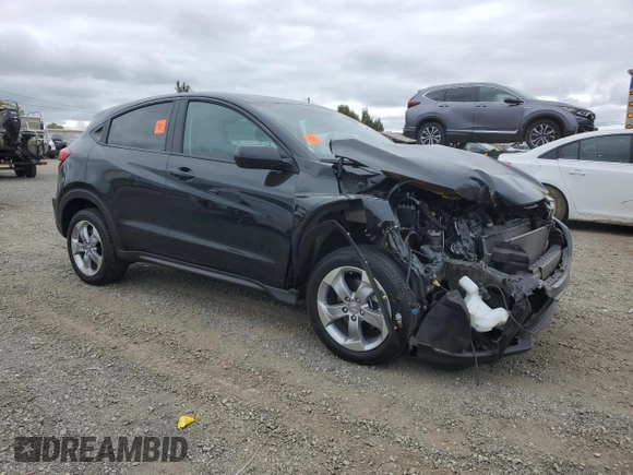 2021 Honda HR-V LX with VIN 3CZRU6H3XMM737099, listed as a Copart auction lot 53267575 with 36,281 mi miles and Salvage Title. Bid and sale history available at carsss.com. Image 4.