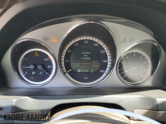 2011 Mercedes-Benz C 300 Sport with VIN WDDGF5EB1BR147212, listed as a Copart auction lot 53922305 with 172,082 mi miles and Salvage Title. Bid and sale history available at DreamBid. Image 9.