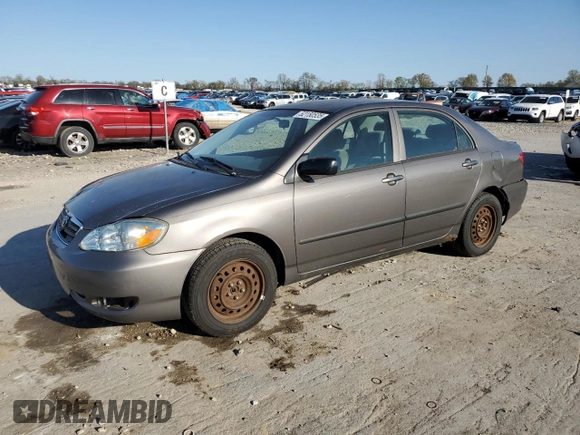 2007 Toyota Corolla CE with VIN 1NXBR32EX7Z916711, listed as a Copart auction lot 52150535 with 250,438 mi miles and Salvage Title. Bid and sale history available at DreamBid. Image 1.