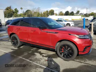 2018 Land Rover Range Rover Velar R-Dynamic SE with VIN SALYL2RN7JA744221, listed as a Copart auction lot 50953795 with 75,881 mi miles and Clean Title. Bid and sale history available at carsss.com. Image 4.