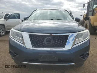 2014 Nissan Pathfinder S z VIN 5N1AR2MM1EC735798, wystawiony jako Copart lot #57267215 z przebiegiem 124 115 mil mil oraz Szkoda całkowita • Salvage title. Historia ofert i sprzedaży dostępna na DreamBid. Obrazek 5.