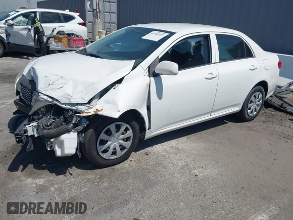 2009 Toyota Corolla with VIN JTDBL40E599087258, listed as a IAAI auction lot 41985357 with 168,115 mi miles. Bid and sale history available at carsss.com. Image 2.