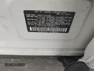 2018 Subaru Forester Premium with VIN JF2SJAECXJH411263, listed as a IAAI auction lot 42241849 with Not provided miles and . Bid and sale history available at DreamBid. Image 9.