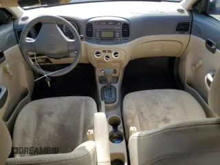 2009 Hyundai Accent Auto GLS with VIN KMHCN46C29U289987, listed as a Copart auction lot 55254085 with 164,363 mi miles and Salvage title. Bid and sale history available at DreamBid. Image 8.