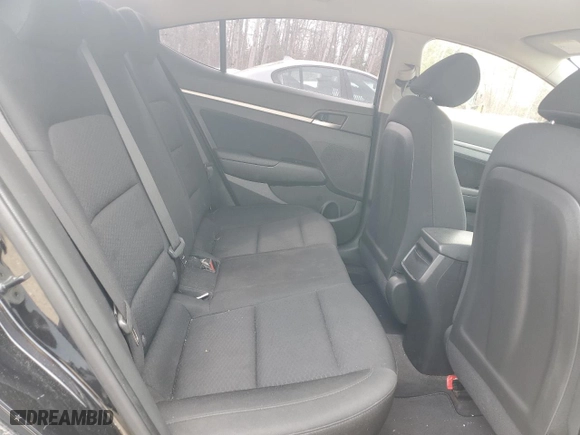 2019 Hyundai Elantra Preferred with VIN KMHD84LF4KU768282, listed as a Copart auction lot 52695345 with 114,602 mi miles and Clean Title. Bid and sale history available at carsss.com. Image 10.
