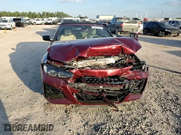 2023 BMW 4 Series 430i xDrive with VIN WBA43AT01PCL16667, listed as a Copart auction lot 80472374 with Not Provided miles and Salvage Title. Bid and sale history available at DreamBid. Image 11.