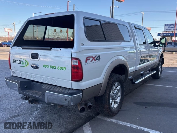 2012 Ford F-250 XL with VIN 1FT7W2BT8CEA23601, listed as a Copart auction lot 47687535 with 268,718 mi miles and Clean title. Bid and sale history available at DreamBid. Image 4.