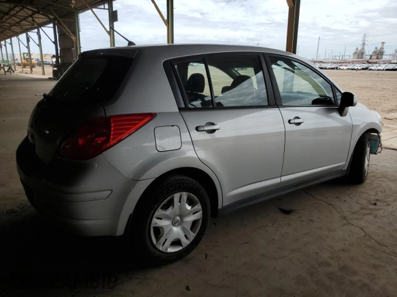 2010 Nissan Versa 1.8 SL with VIN 3N1BC1CP7AL405424, listed as a Copart auction lot 66941474 with 143,410 mi miles and Salvage Title. Bid and sale history available at carsss.com. Image 3.