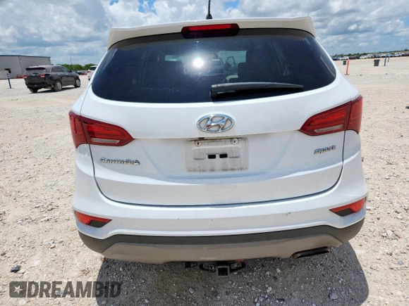 2018 Hyundai Santa Fe 2.4L с VIN 5XYZT3LB7JG542026, выставлен на аукционе Copart как лот 62616245 с пробегом 86 141 миль миль и Списание • Salvage title. История ставок и продаж доступна на DreamBid. Изображение 6.