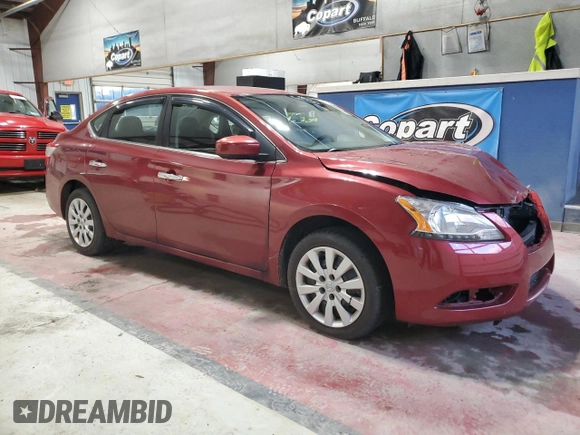 2015 Nissan Sentra SR with VIN 3N1AB7APXFY311682, listed as a Copart auction lot 82269164 with 91,606 mi miles and Non Repairable. Bid and sale history available at DreamBid. Image 4.
