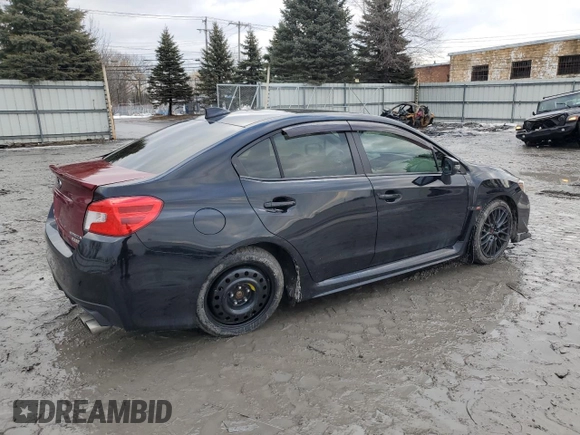 2016 Subaru WRX STI with VIN JF1VA2M61G9834190, listed as a Copart auction lot 46001215 with 140,473 mi miles and Salvage title. Bid and sale history available at DreamBid. Image 3.