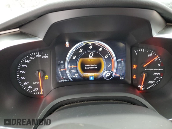 2019 Chevrolet Corvette Grand Sport 1LT с VIN 1G1YW2D71K5112647, выставлен на аукционе Copart как лот 45183765 с пробегом 22 769 миль миль и Списание • Salvage title. История ставок и продаж доступна на DreamBid. Изображение 9.
