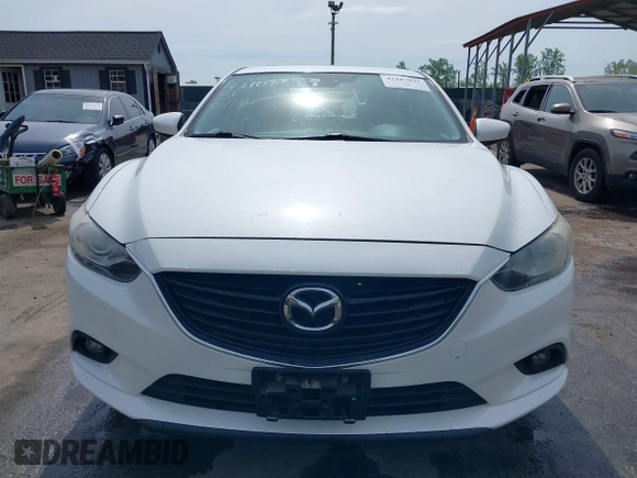 2014 Mazda 6 i Grand Touring with VIN JM1GJ1W5XE1107644, listed as a IAAI auction lot 42107937 with 78,998 mi miles. Bid and sale history available at carsss.com. Image 12.