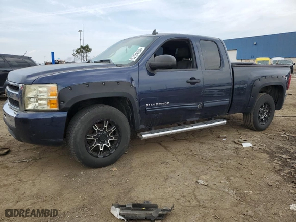 2010 Chevrolet Silverado 1500 LT with VIN 1GCSKSE36AZ293224, listed as a Copart auction lot 53124105 with 144,955 mi miles and Clean Title. Bid and sale history available at carsss.com. Image 1.