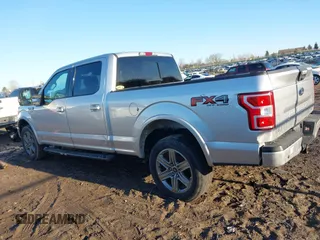 2018 Ford F-150 XL with VIN 1FTFW1EG0JFB44991, listed as a IAAI auction lot 41751140 with 153,051 mi miles. Bid and sale history available at carsss.com. Image 14.