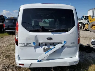 2015 Ford Transit Connect Wagon XLT with VIN NM0AE8F73F1204607, listed as a Copart auction lot 53901965 with 102,914 mi miles and Salvage Title. Bid and sale history available at carsss.com. Image 6.