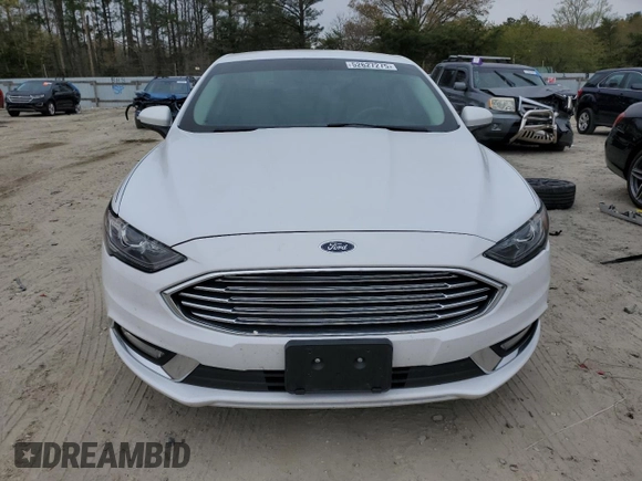 2018 Ford Fusion SE with VIN 3FA6P0HD9JR284796, listed as a Copart auction lot 52627275 with 87,438 mi miles and Salvage Title. Bid and sale history available at DreamBid. Image 5.
