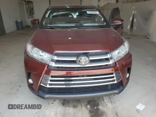 2018 Toyota Highlander SE with VIN 5TDKZRFH5JS267732, listed as a Copart auction lot 57862535 with 116,980 mi miles and Salvage title. Bid and sale history available at DreamBid. Image 11.
