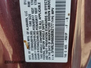 2016 Honda Odyssey EX-L с VIN 5FNRL5H66GB062177, выставлен на аукционе Copart как лот 58846975 с пробегом 121 795 миль миль и Списание • Salvage title. История ставок и продаж доступна на DreamBid. Изображение 13.