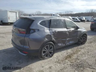 2022 Honda CR-V EX-L with VIN 5J6RW1H85NA008807, listed as a Copart auction lot 87745955 with 36,847 mi miles and Salvage Title. Bid and sale history available at carsss.com. Image 3.