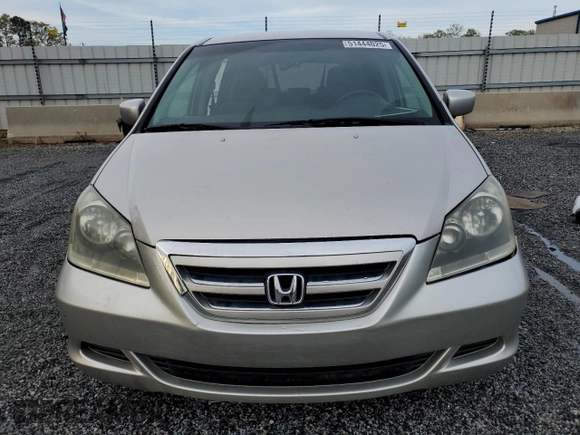 2006 Honda Odyssey EX with VIN 5FNRL38426B412891, listed as a Copart auction lot 51444025 with 215,059 mi miles and Salvage Title. Bid and sale history available at carsss.com. Image 5.