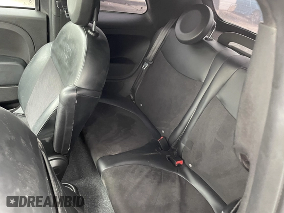 2014 FIAT 500 Abarth with VIN 3C3CFFJH8ET190132, listed as a IAAI auction lot 41574469 with 105,809 mi miles. Bid and sale history available at carsss.com. Image 8.