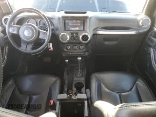 2016 Jeep Wrangler Unlimited 75th Anniversary with VIN 1C4BJWEG7GL113824, listed as a Copart auction lot 81372864 with 98,497 mi miles and Salvage title. Bid and sale history available at DreamBid. Image 8.