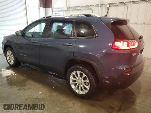 2021 Jeep Cherokee Latitude with VIN 1C4PJLCB9MD169295, listed as a Copart auction lot 45411805 with 35,866 mi miles and Clean Title. Bid and sale history available at carsss.com. Image 2.