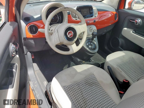 2017 FIAT 500 Pop with VIN 3C3CFFKR8HT508911, listed as a Copart auction lot 62008865 with 70,397 mi miles and Clean title. Bid and sale history available at DreamBid. Image 8.