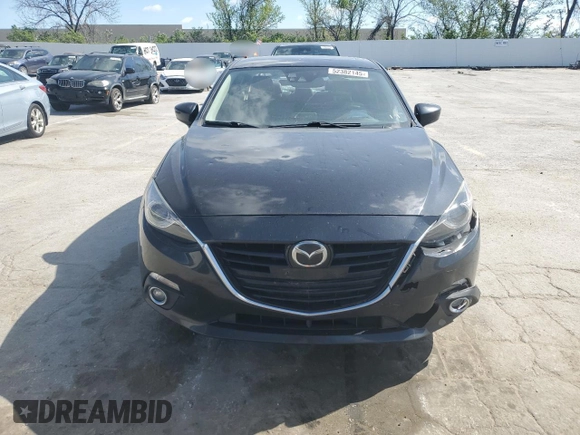 2015 Mazda 3 S Grand Touring with VIN JM1BM1W31F1232260, listed as a Copart auction lot 52382145 with 158,986 mi miles and Salvage Title. Bid and sale history available at DreamBid. Image 5.