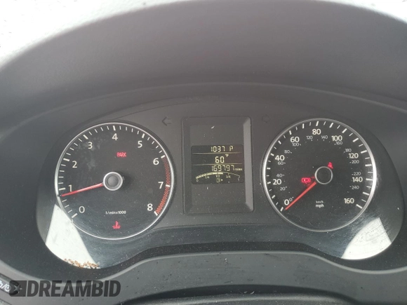 2013 Volkswagen Jetta SE with VIN 3VWDP7AJ4DM403900, listed as a Copart auction lot 58469275 with 169,797 mi miles and Clean title. Bid and sale history available at DreamBid. Image 9.