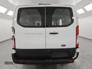 2023 Ford Transit Cargo with VIN 1FTBR1Y86PKB40356, listed as a Copart auction lot 45669345 with 12,890 mi miles and Salvage Title. Bid and sale history available at DreamBid. Image 6.