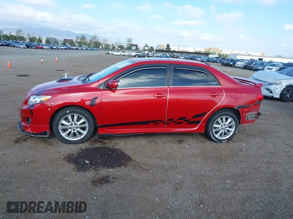 2009 Toyota Corolla with VIN 1NXBU40EX9Z027482, listed as a IAAI auction lot 42149978 with 164,318 mi miles. Bid and sale history available at carsss.com. Image 14.