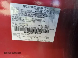 2015 Ford Taurus Limited с VIN 1FAHP2F86FG101525, выставлен на аукционе Copart как лот 58062345 с пробегом 168 122 миль миль и Списание • Salvage title. История ставок и продаж доступна на DreamBid. Изображение 12.