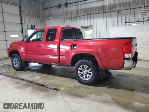 2017 Toyota Tacoma SR with VIN 5TFSX5EN8HX054073, listed as a Copart auction lot 57332555 with 225,217 mi miles and Salvage title. Bid and sale history available at DreamBid. Image 2.