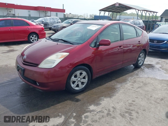 2005 Toyota Prius with VIN JTDKB20U957010252, listed as a IAAI auction lot 42119577 with 117,717 mi miles. Bid and sale history available at carsss.com. Image 19.